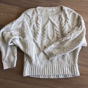 Chunky off white sweater